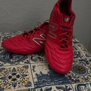 New Balance Bright Red Athletic Shoes